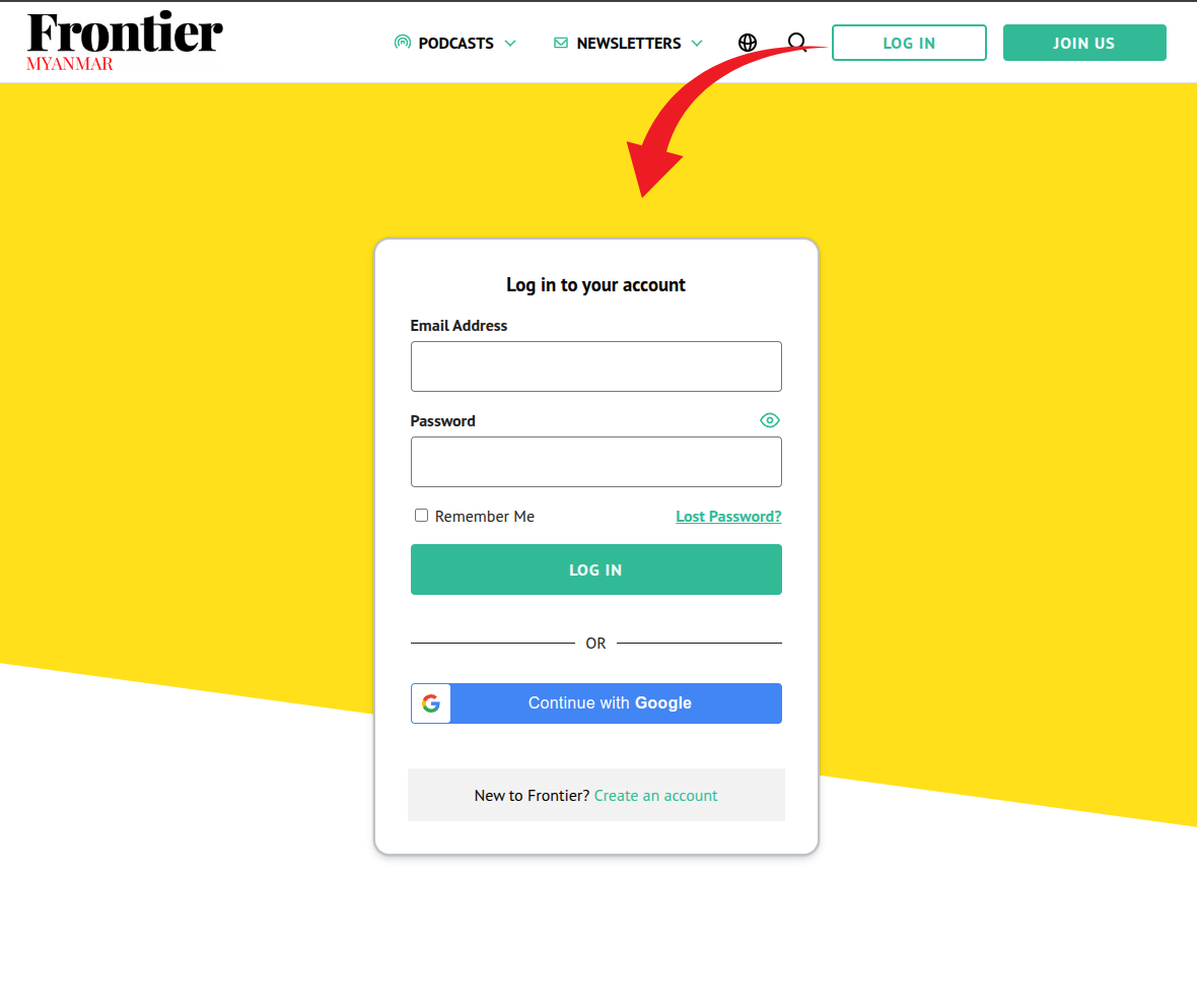 Login Form